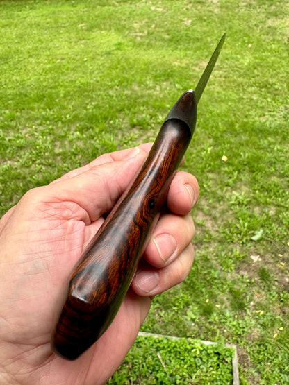 Dark Ironwood Belt/Utility Knife