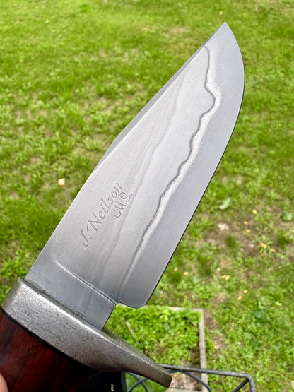 Dark Ironwood Belt/Utility Knife