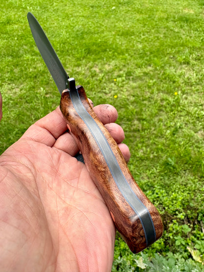 Tejas Ranch Knife in Mesquite Burl