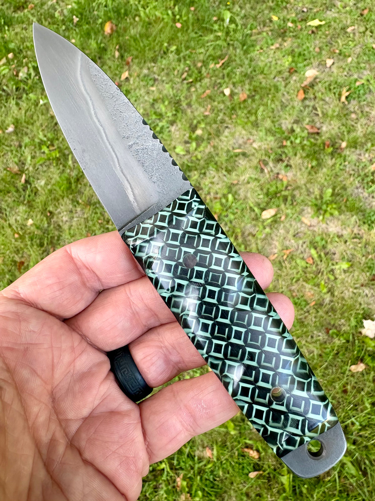 Modern Sgain Dubh in Glowing Glaze