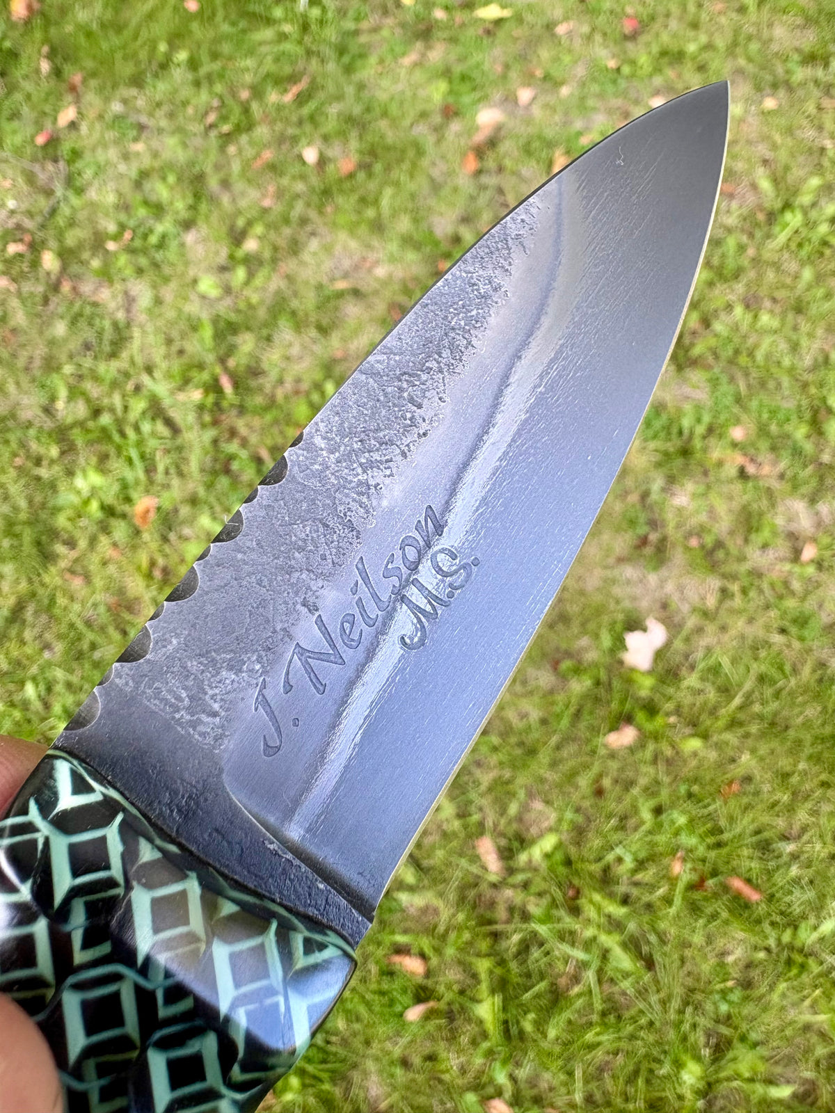 Modern Sgain Dubh in Glowing Glaze