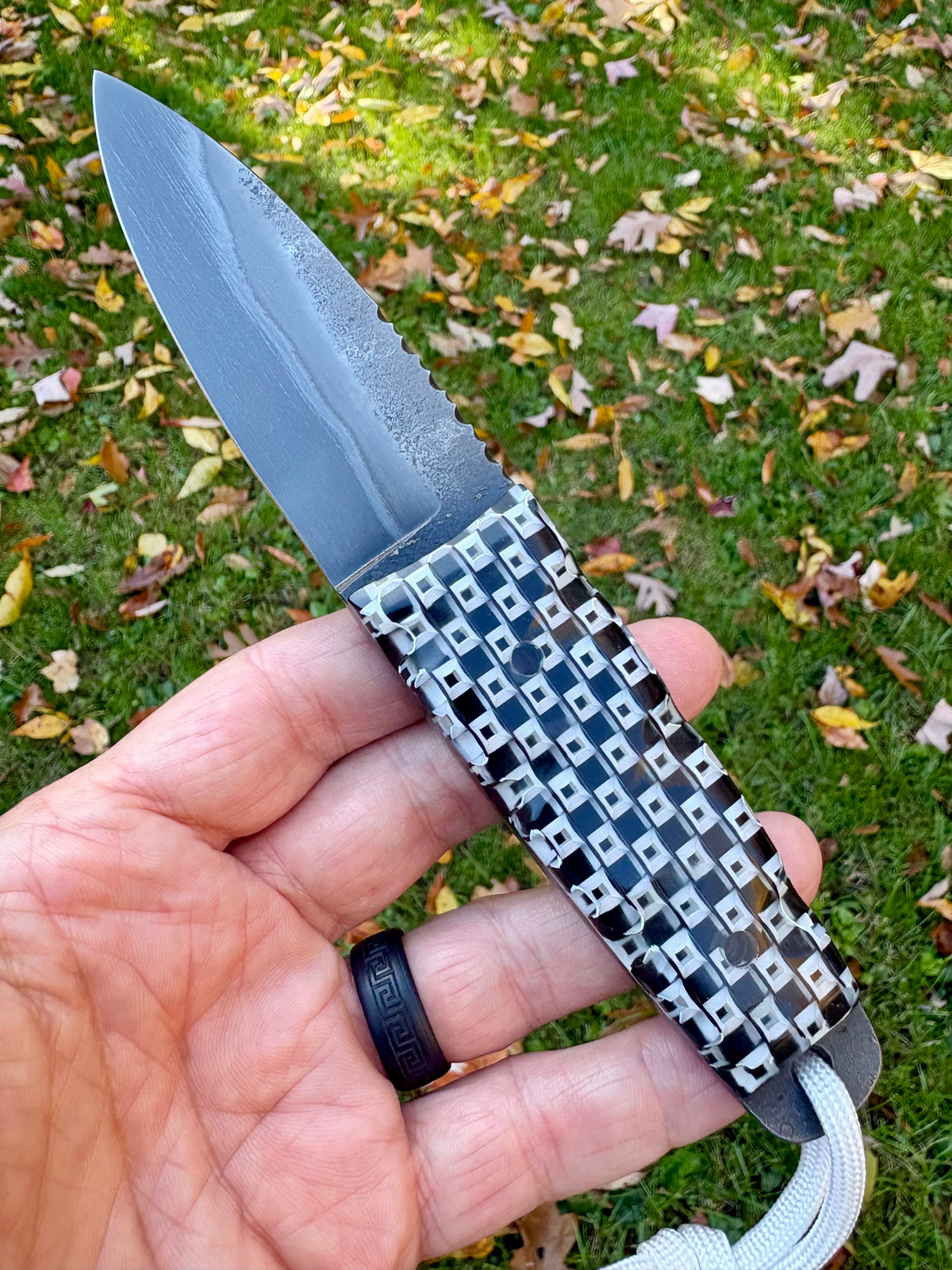 Modern Sgain Dubh in Monochrome