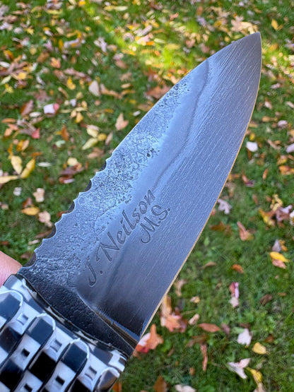 Modern Sgain Dubh in Monochrome