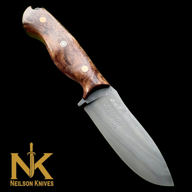 Tejas Ranch Knife in Mesquite Burl
