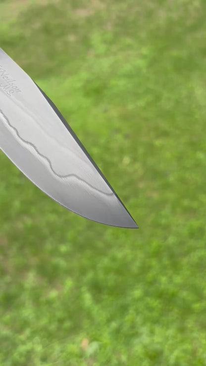 Dark Ironwood Belt/Utility Knife