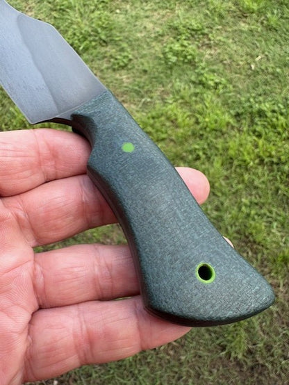 The Green Jute Clip-Point