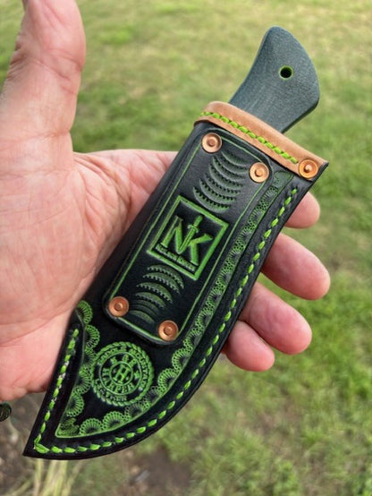 The Green Jute Clip-Point